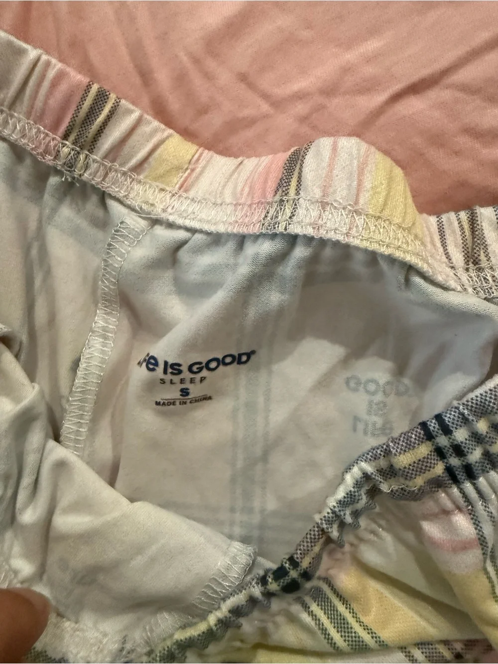Life is Good Ladies 3 Piece PJ Set Size Small D94